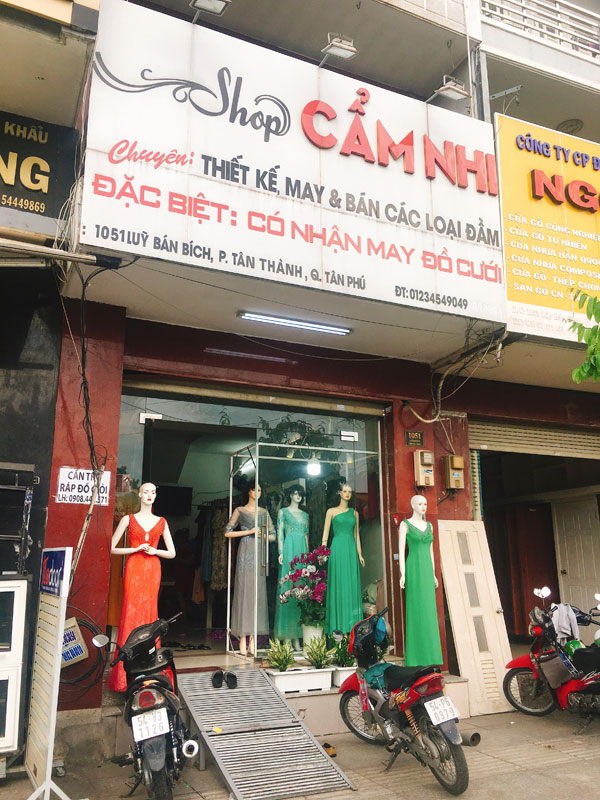 Sang Shop Thời Trang Hàng Thiết Kế , chuyên Đầm Dạ Hội ,  MT 1051 Lũy Bán Bích , Tân Phú 