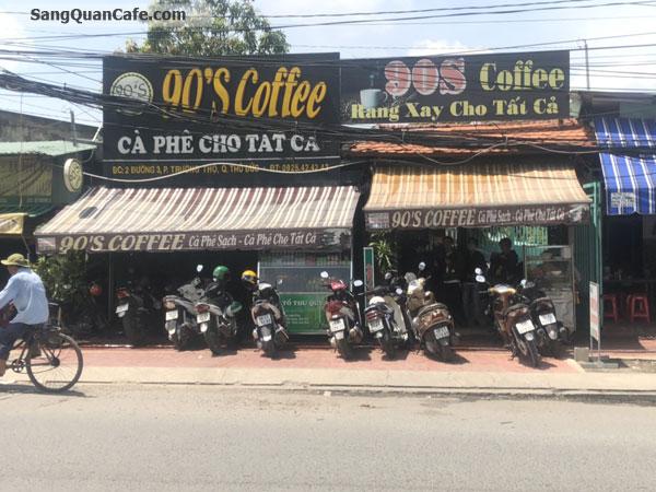 Sang quán Cafe Võng Mặt tiền Nguyễn Văn Bá. Ngay ngã Tư Bình Thái