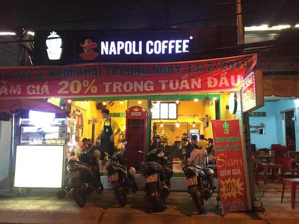 Sang Quán cafe NAPOLI - 22 Hồ Thị Tư, Phường Hiệp Phú, Quận 9.