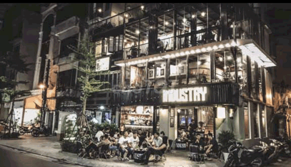 Sang quán cafe phong cách hiện đại hai mặt tiền đường Quang Trung- Gò Vấp