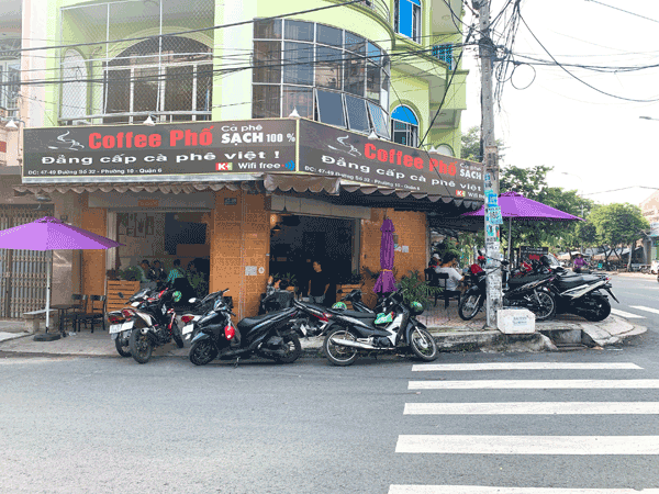  Sang Quán Cafe Góc 2 MT 47 đường số 32 ( KDC Bình Phú ) , Q.6 