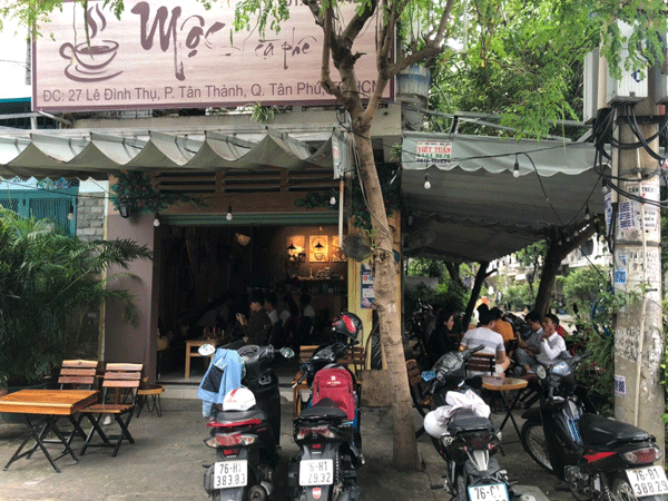  Cần sang quán cafe 2 mặt tiền 27 Lê Đình Thụ, Tân Thành, Tân Phú