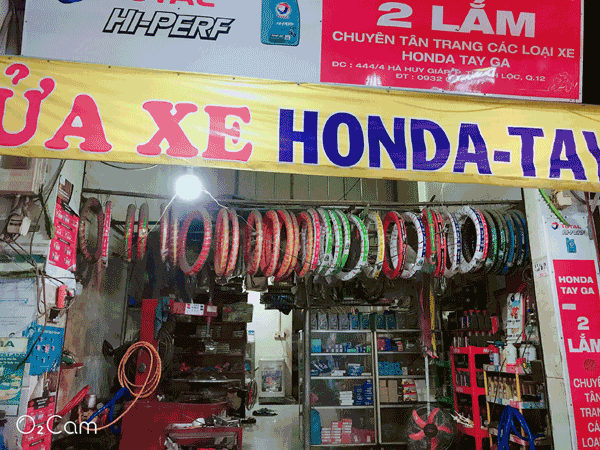 Sang tiệm sửa xe vị trí đẹp 400 Hà Huy Giáp, Thạnh Lộc, quận 12