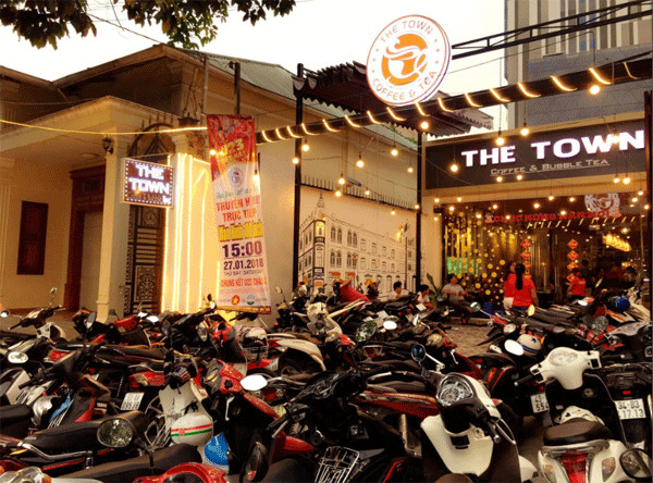 Sang quán cafe The Town tại Biên Hòa, Đồng Nai