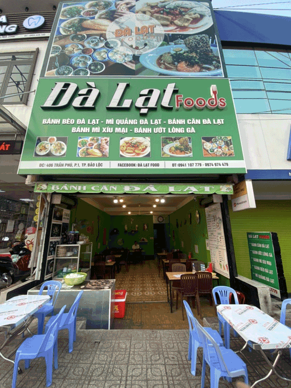 Sang quán ăn tại Bảo Lộc, Lâm Đồng
