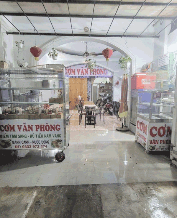 Sang hoặc cho thuê quán cơm gần sân bay quận Tân Bình