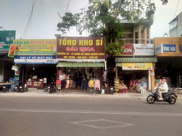 Sang shop quần áo tại Thuận An Bình Dương
