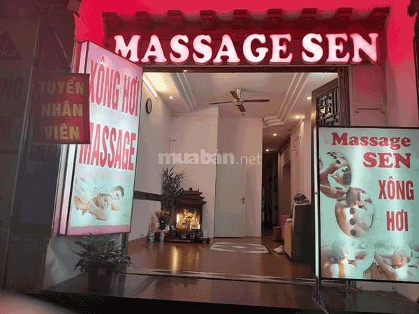 Cần Sang Nhượng Cơ Sở Massage Xông Hơi Sen Khu Vực Long Biên Hà Nội