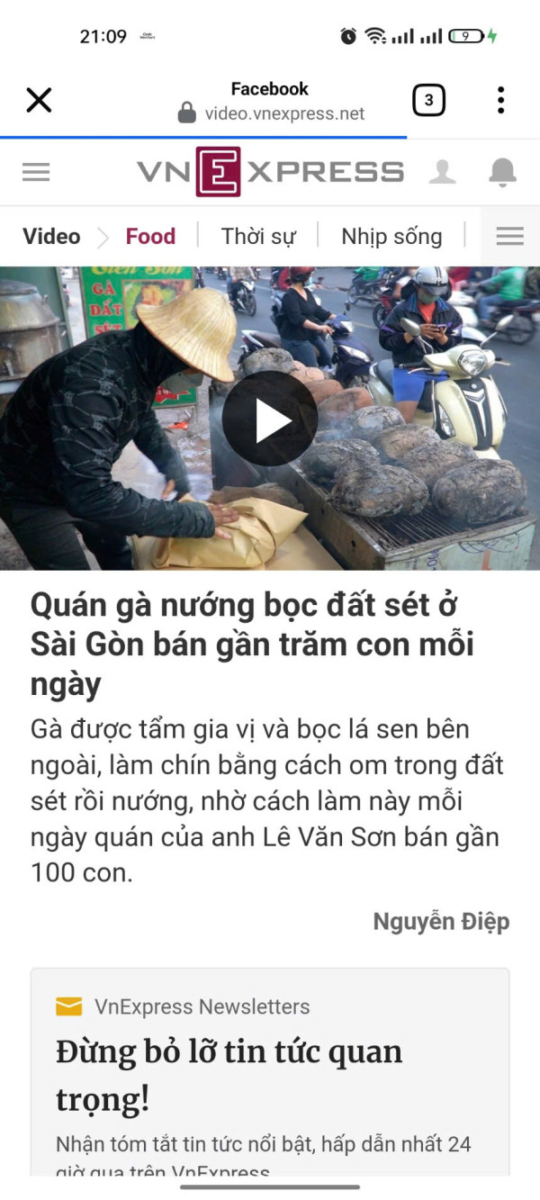 Sang quán gà đất sét ôm xôi Tiên Sơn 40tr.