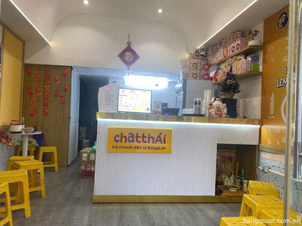 Sang nhượng quán trà sữa - trà chanh tại Hà Nội
