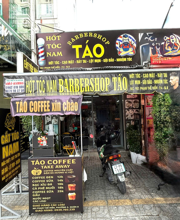 Sang nhượng tiệm Barber Shop Nam tại Phạm Thế Hiển , P.4, Quận 8