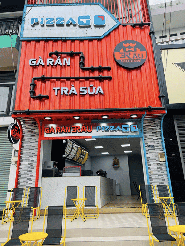 Sang nhượng quán 3Râu - Pizza Go Tại Thủ Đức