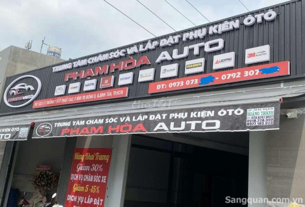 SANG NHƯỢNG GARA Ô TÔ PHẠM HÒA  AUTO – VÀO LÀ LÀM NGAY