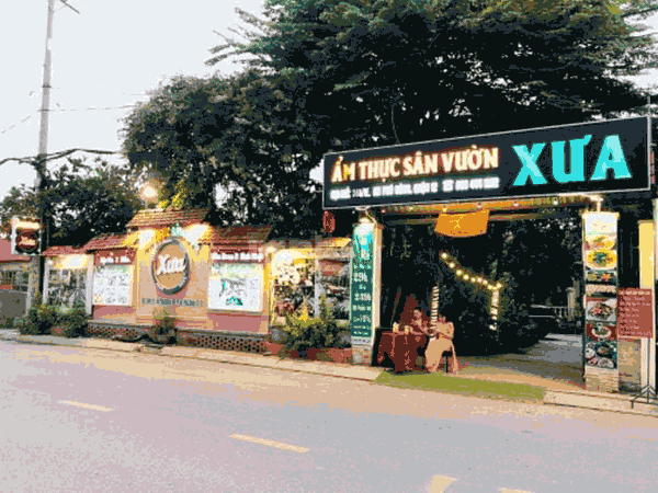 SANG QUÁN ẨM THỰC SÂN VƯỜN QUẬN 12