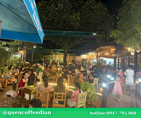 Sang quán cafe sân vườn siêu đẹp gần siêu thị GO Dĩ An