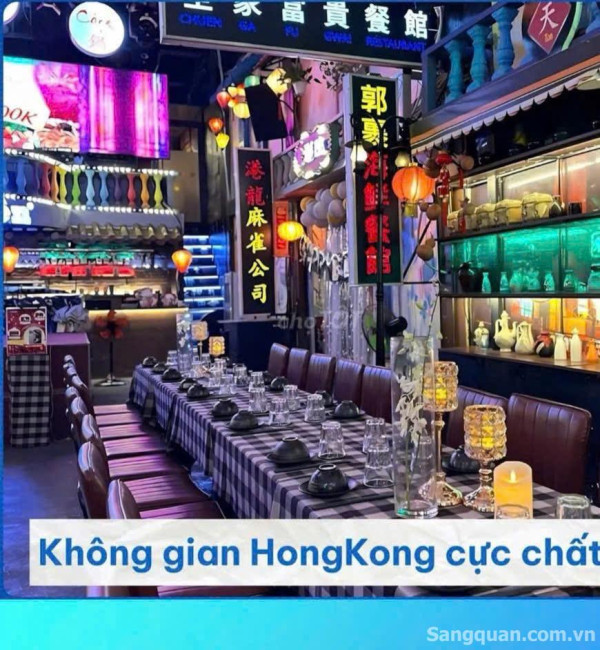 Sang nhà hàng food graden có DJ tại Kênh Tân Hoá, Tân Phú