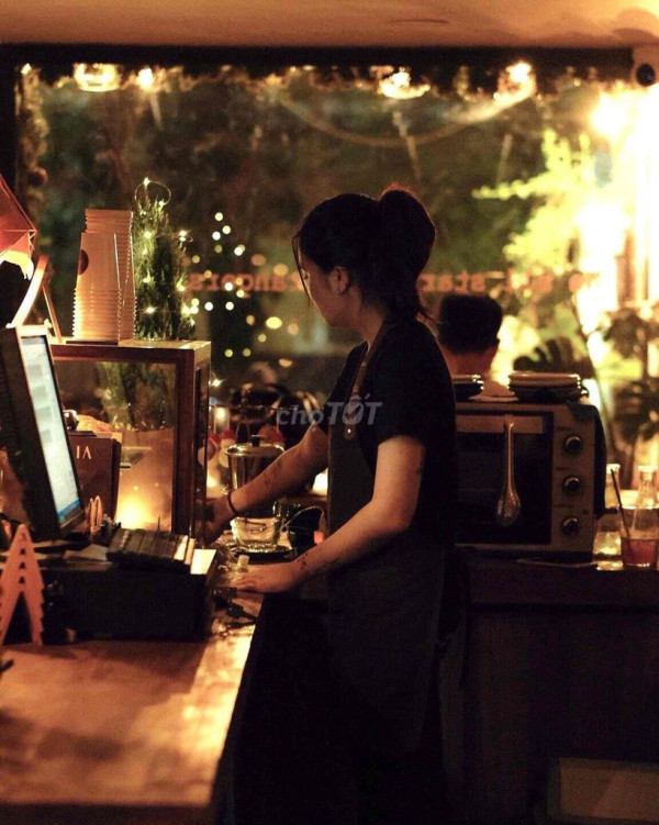 Sang quán cafe vintage Tại Võ Oanh, Bình Thạnh