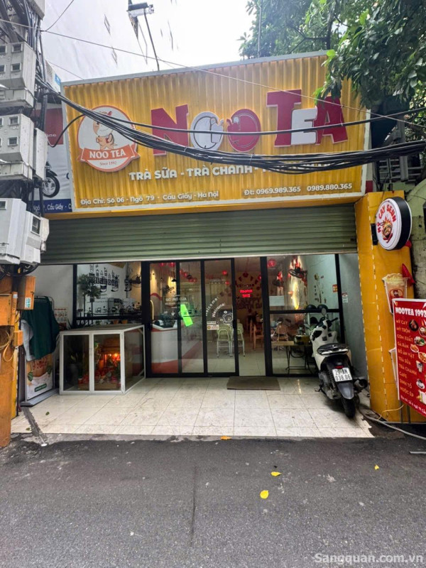 Cần sang nhượng Gấp Quán Trà sữa & mỳ cay thương hiệu ở cầu giấy