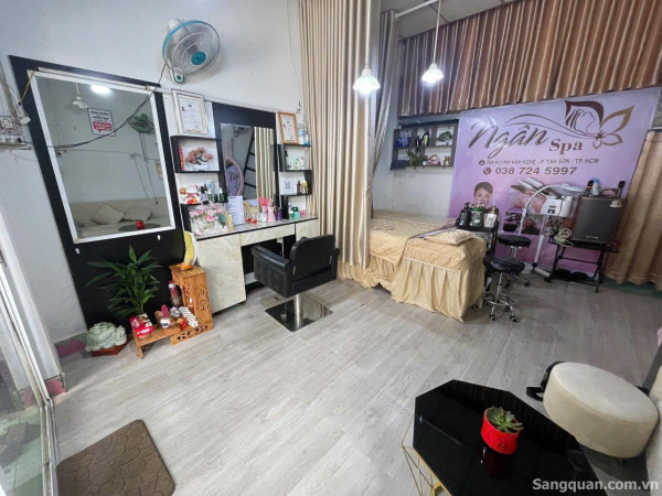 Sang tiệm tóc - nail