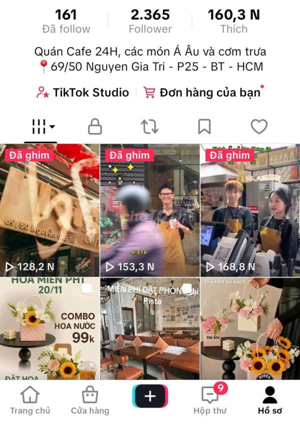 Sang quán cafe Sang quán cafe