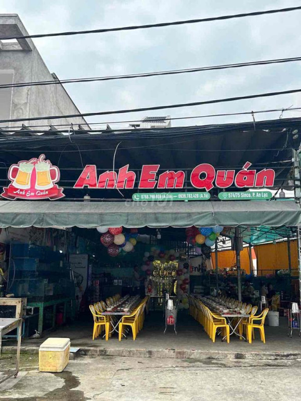 Cần Sang Quán Lại gấp Đường SINCO, Phường Bình Trị Đông B, Quận Bình Tân