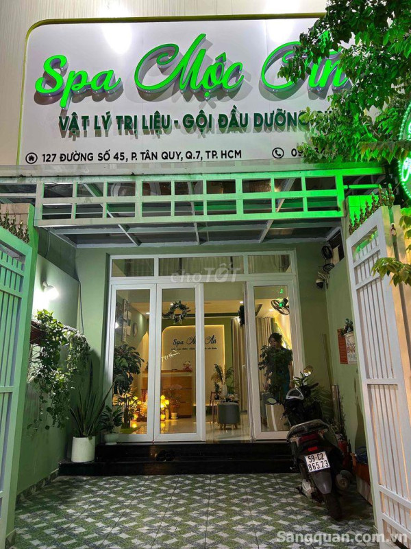 Sang nhượng spa tại P. Tân hưng, Quận 7