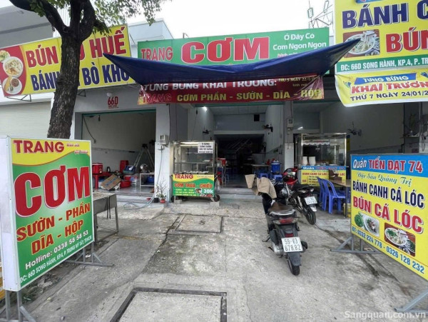 Sang quán cơm giá rẻ tại Trung mỹ Tây, Quận 12